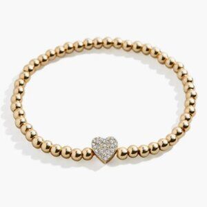 BAUBLE BAR Lovestruck PISA heart bracelet, NWT